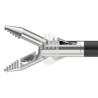 HF9971-30  ~ Hi-Class-Med - ENDOSCOPY    Monopolares Instrument,   5 mm, Arbeitslänge 450 mm, Fasszange mit Reservoir, spitz, doppelbeweglich ~