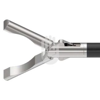 HF9971-36  ~ Hi-Class-Med - ENDOSCOPY    Monopolares Instrument,   5 mm, Arbeitslänge 450 mm, Fasszange, glatte Maulform, doppelbeweglich ~