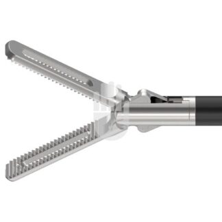 HF9971-61  ~ Hi-Class-Med - ENDOSCOPY    Monopolares Instrument,   5 mm, Arbeitslänge 330 mm, JOHANN Präparier- und Fasszange, gefenstert, doppelbeweglich ~