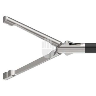 HF9971-70  ~ Hi-Class-Med - ENDOSCOPY    Monopolares Instrument,   5 mm, Arbeitslänge 450 mm, Fasszange mit DeBAKEY-Zahnung, doppelbeweglich ~