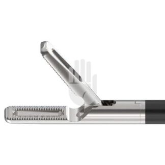 HF9971-75  ~ Hi-Class-Med - ENDOSCOPY    Monopolares Instrument,   5 mm, Arbeitslänge 330 mm, Fasszange „Duck Bill“, gefenstert, einfachbeweglich ~