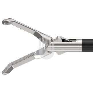 HF9972-16  ~ Hi-Class-Med - ENDOSCOPY    Monopolares Instrument,   5 mm, Arbeitslänge 450 mm, MIXTER Fasszange, 45  gewinkelt, doppelbeweglich ~