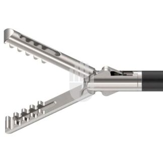 HF9972-21  ~ Hi-Class-Med - ENDOSCOPY    Monopolares Instrument,   5 mm, Arbeitslänge 330 mm, SCHERTL Fasszange, abgerundet, gefenstert, doppelbeweglich ~