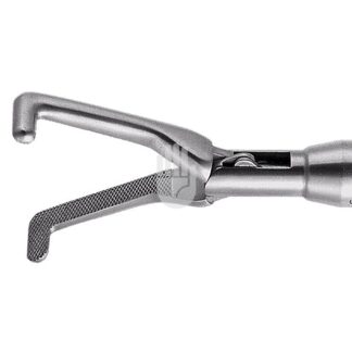 HF9972-57  ~ Hi-Class-Med - ENDOSCOPY    Monopolares Instrument,   10 mm, Arbeitslänge 330 mm, MIXTER Fasszange, doppelbeweglich ~