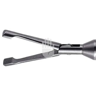 HF9972-65  ~ Hi-Class-Med - ENDOSCOPY    Monopolares Instrument,   10 mm, Arbeitslänge 330 mm, BABCOCK Fasszange, mit Kreuzverzahnung, doppelbeweglich ~