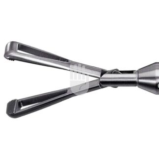 HF9972-71  ~ Hi-Class-Med - ENDOSCOPY    Monopolares Instrument,   10 mm, Arbeitslänge 330 mm, COLLIN Klemme, gefenstert, doppelbeweglich ~