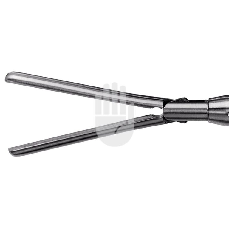 HF9972-82 HF9972-82  ~ Hi-Class-Med - ENDOSCOPY    Monopolares Instrument,   10 mm, Arbeitslänge 450 mm, KOCHER Klemme, Maullänge 50 mm, doppelbeweglich ~