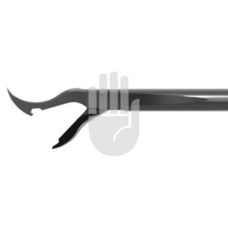 HL3821-63  ~ Hi-Class-Med - ENDOSCOPY    Arthroskopiefasszange, mit Luer Lock, Weichteil Penetrator, Arbeitslänge 120 mm, nach links gebogen ~