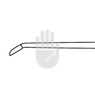 HL3850-30  ~ Hi-Class-Med - ENDOSCOPY    Scharfer Löffel,  3 mm, 30  abgewinkelt, Arbeitslänge 114 mm, mit Dreieck Griff ~