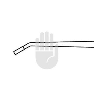 HL3850-40  ~ Hi-Class-Med - ENDOSCOPY    Ringkürette, 3 mm, 30  abgewinkelt, Arbeitslänge 114 mm, mit Dreieck Griff ~
