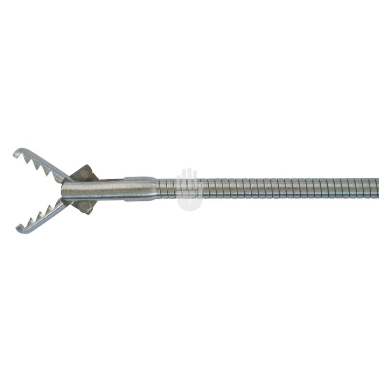 HL4833-02 HL4833-02  ~ Hi-Class-Med - ENDOSCOPY    Flexible Instrumente,   3 mm, 9 FR, Arbeitslänge 400 mm, Fremdkörperzange, doppelbeweglich ~
