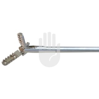 HL5871-07  ~ Hi-Class-Med - ENDOSCOPY    Halbstarre Hysteroskopie-Instrumente,   1,7 mm, 5 FR, Arbeitslänge 340 mm, Biopsiezange mit 3 Dornen, doppelbeweglich ~