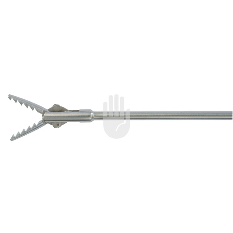 HL5872-13 HL5872-13  ~ Hi-Class-Med - ENDOSCOPY    Halbstarre Hysteroskopie-Instrumente,   2,3 mm, 7 FR, Arbeitslänge 340 mm, Alligator, Greifzange, doppelbeweglich ~