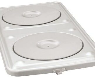 HE3310SI  ~ 1 1 Deckel allein mit 2 Filtern, silber, 580x280mm ~