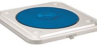 HE3330BL  ~ 1 2 Deckel alleine mit 1 Filter, blau, 285x280mm ~
