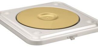 HE3330GO  ~ 1 2 Deckel alleine mit 1 Filter, gold, 285x280mm ~