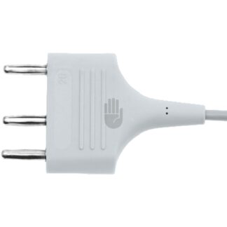 HF9431-50  ~ HF-Kabel monopolar, 3-pol HEBU Stecker - 4mm Buchse, 5m alte Nummer  HF 9585-50 alte Nummer  HF 9590-50 ~