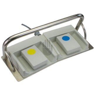 HF9535-01  ~ Doppel-Fußschalter, Kabel- länge 4,5m, mit Bügel (6 poliger Anschlussstecker) ~