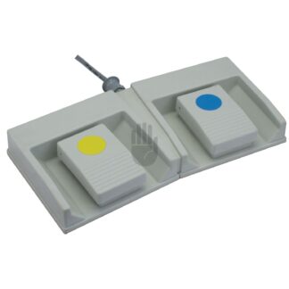 HF9539-01  ~ Doppel-Fußschalter, Kabellänge 4,5m, mit 6-pin Stecker ~