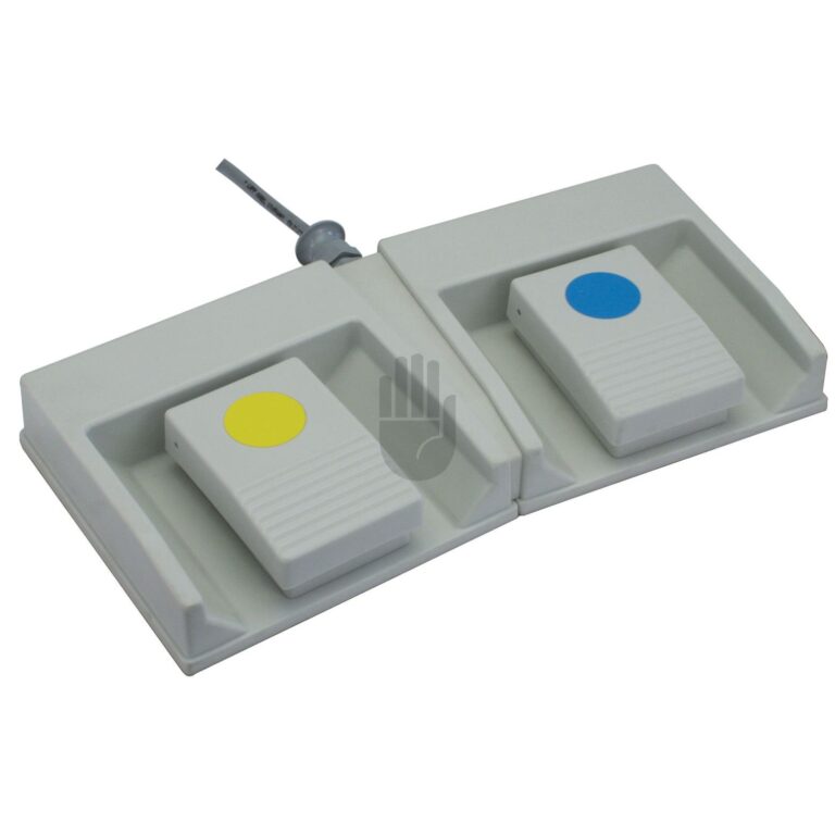 HF9539-01 HF9539-01  ~ Doppel-Fußschalter, Kabellänge 4,5m, mit 6-pin Stecker ~