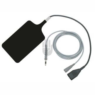 HF9555-05  ~ Gummi-Neutralelektrode 26x16cm, mit Kabel 0,5m -Entspricht nicht EU-Bestimmungen- ~