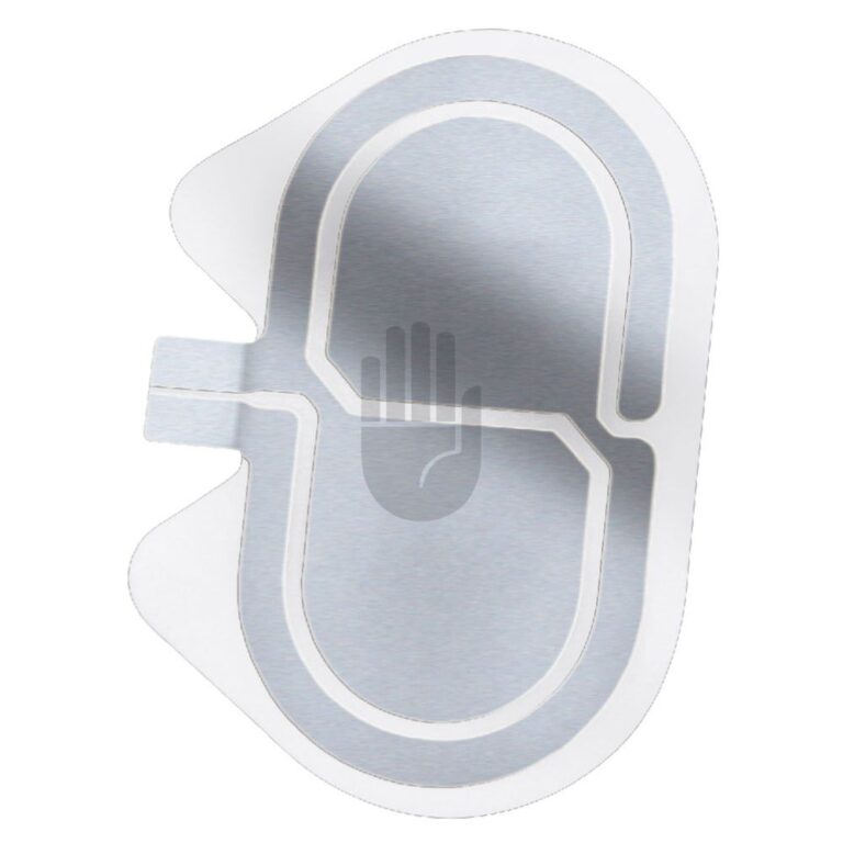 HF9564H HF9564H  ~ Einmal-Sicherheitsneutral- Elektrode, geteilt, für Er- wachsene und Kinder, ovale Form, Kontaktfläche geteilt  ~