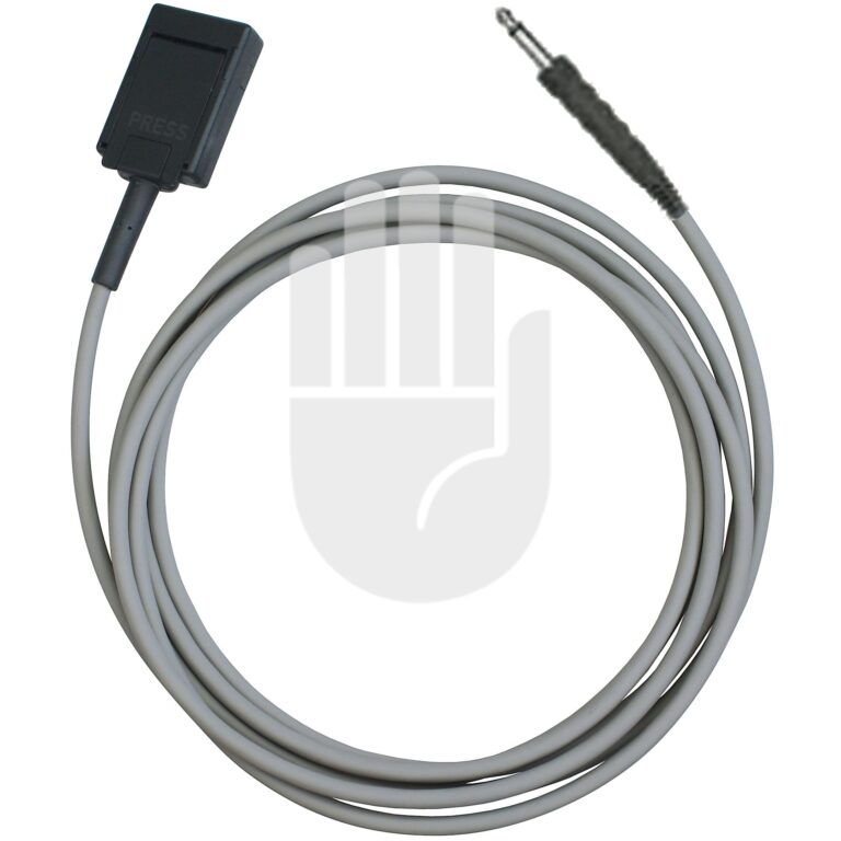 HF9566-30 HF9566-30  ~ Anschlusskabel für Einmal- Neutralelektroden, Kabellänge 3m, Martin-Stecker, mit kurzer Isolierung ~