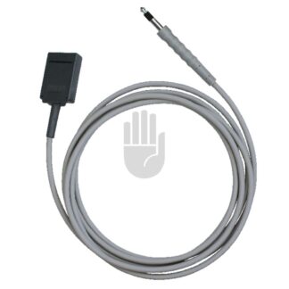 HF9569-50  ~ Anschlußkabel für Einmal- Neutralelektroden, Kabellänge 5m, Stecker 6,3mm ~