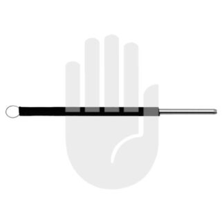 HF9801-11  ~ Monopolare Elektrode   1,6mm, Fig. 11, starr, gerade Draht- schlinge   3mm, VE = 1 Pack á 5 Stck ~