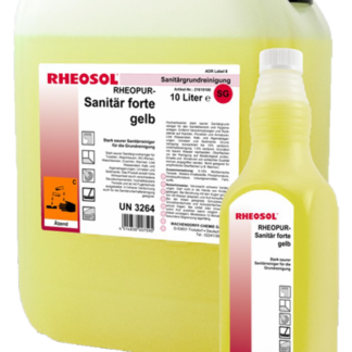 21619100  ~ Sanitär forte gelb Kanister 10 Liter ~