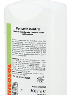 21857353  ~ Perlseife neutral Eurospenderpatrone 500 ml ~
