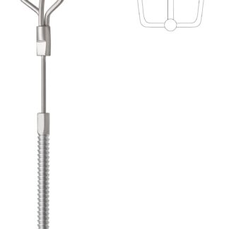 24-189-12-04  ~ Atriumhaken, Cooley, Nitinol, 60x45 mm ~