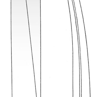 28-429-23-07  ~ ST-Schere, Metzenbaum-fino, geb., 23 cm ~