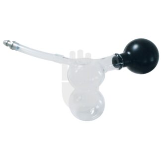 HL4849-01  ~ Hi-Class-Med - ENDOSCOPY    Ellik-Evacuator, Set mit Gummikugel, Glasbehälter und Schlauchverbinder ~