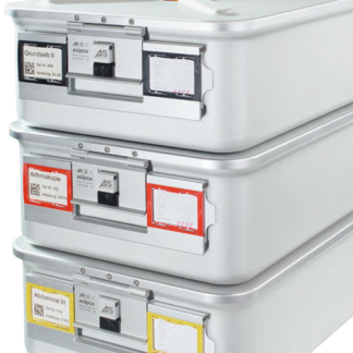 53-110-13-04  ~ asipco®  Sterilisationscontainer 1 1-  587 x 279 x 131 mm-  rot ~