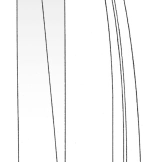 28-429-26-07  ~ ST-Schere, Metzenbaum-fino, geb., 26 cm ~