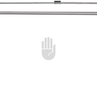 HB4273-10  ~ Laryngoskopie-Instrument mit konischem Rohrschaft,   3-1mm, 230mm, Greifzange, gerade, ge- rieft ~