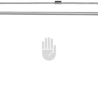 HB4273-20  ~ Laryngoskopie-Instrument mit konischem Rohrschaft,   3-1mm, 230mm, Greifzange, Herzform, aufgebogen 45  rechts ~