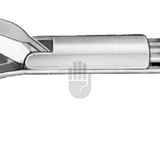 HB5035-02  ~ Uni-Tischler Aufsatz alleine mit Rohr, abwärts gebogen, 3x7mm ~