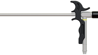 400.1270  ~ Fiegert-Laryngoskop;  Abwinklung  70 ; Durchmesser  7 mm; Länge  190 mm ~