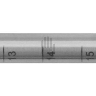 HB5195-04  ~ Absaugkürette, 4mm, 22cm Ar- beitslänge, 31,5cm, graduiert ~