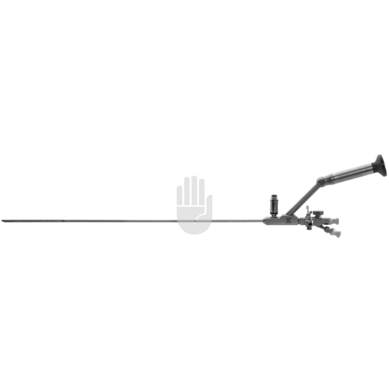 HL4691-22 HL4691-22  ~ Hi-Class-Med - ENDOSCOPY    HD Uretero-Renoskop, halbstarr,   2-2,5 mm, Arbeitslänge 430 mm, 12 , Arbeitskanal 1 mm (3 FR), Einblick nach Marberger ~