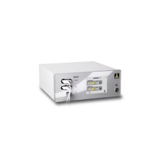 HF9505  ~ Elektrochirurgiegerät HBS 200i x-touch Ausgänge  1x monopolar,1x bipolar, Netzanschluss  100-260V   50Hz Max. Leistung  200W monopolar 100W bipolar Frequenz  500 kHz ~