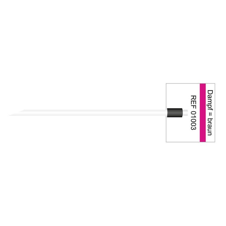 01003 01003  ~ PAPER SEAL STEAM 105X30MM FLAP W3MM WHITE[1000 PK] ~