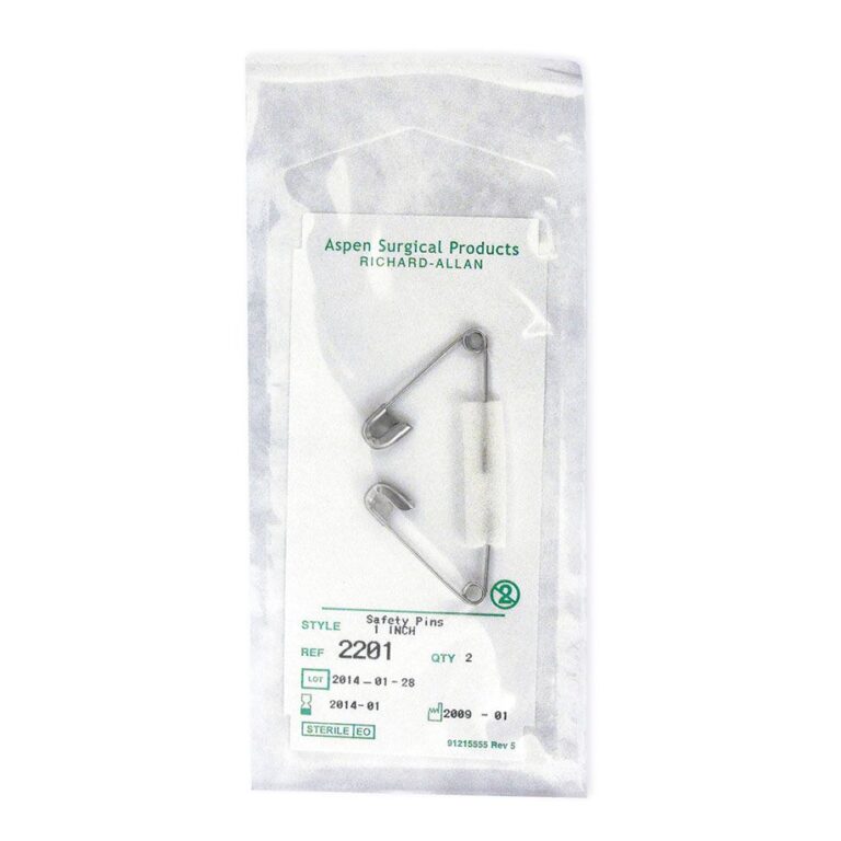 06008 06008  ~ SAFETY PIN 38 MM IN STERILE PACKAGING [100 PK] ~