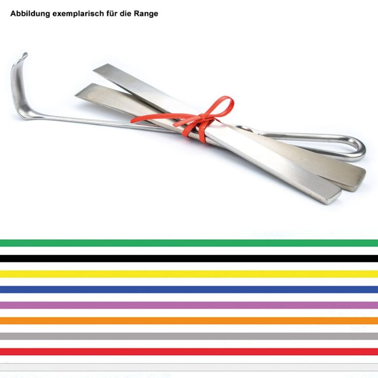 09146 09146  ~ BUNDLING STRING SILICONE RED 30CM [100 PK] ~