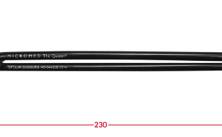 143-540-230  ~ The Queen® Metzenbaum; 230 mm , gebogen ~