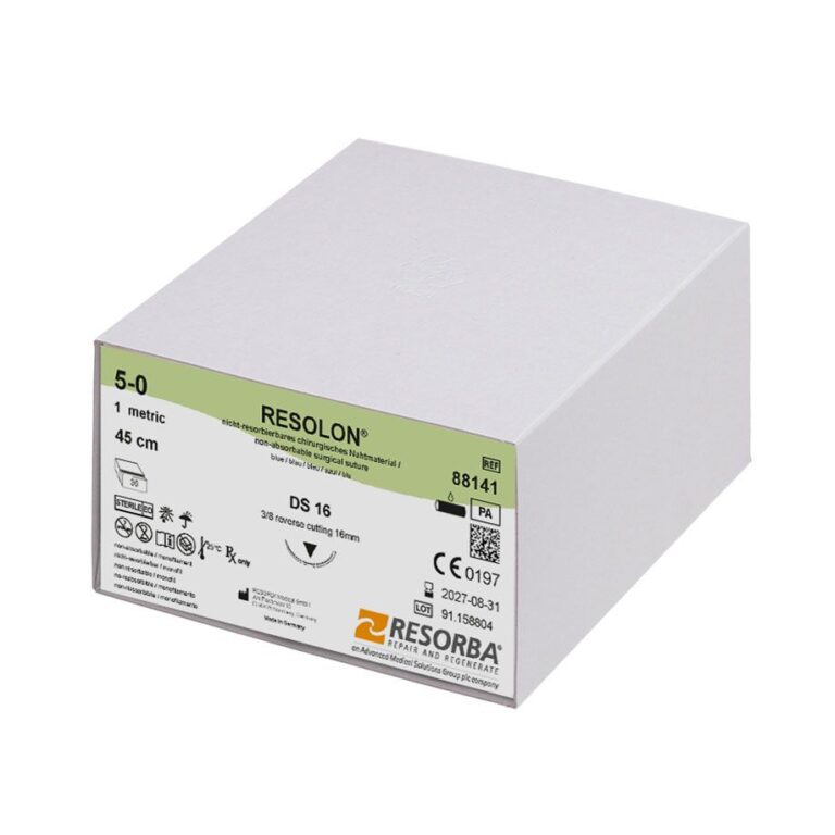 88141 88141  ~ RESOLON blau, 5 0 USP, DS16, Länge 45cm ~