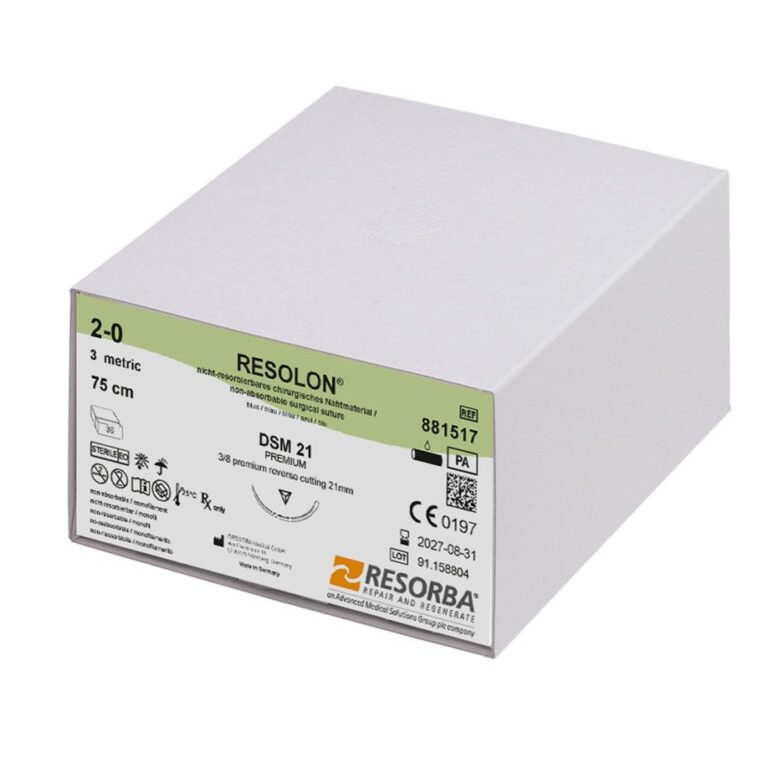881517 881517  ~ RESOLON blau, 2 0 USP, DSM21, Länge 75cm ~