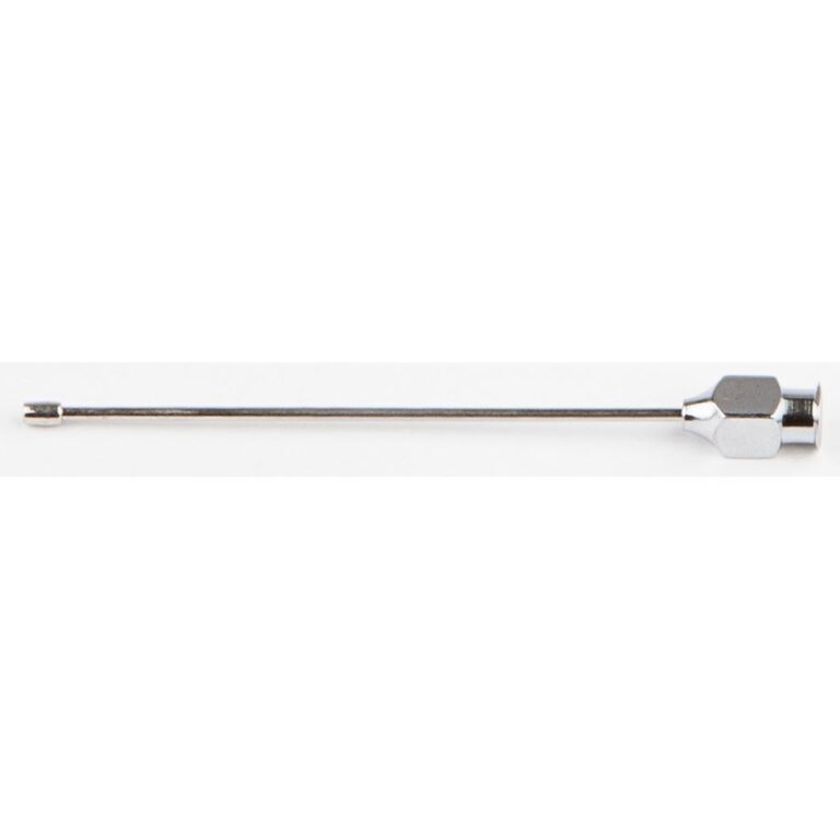 CSIA1015 CSIA1015  ~ Knopfkanüle 8 cm gerade 1,2 mm Durchmesser, ohne Ring   Mindestabnahmemenge  80Stück ~